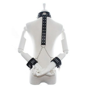 Sex Sets Stainless Steel Hoops, Neck Collars, Handcuffs