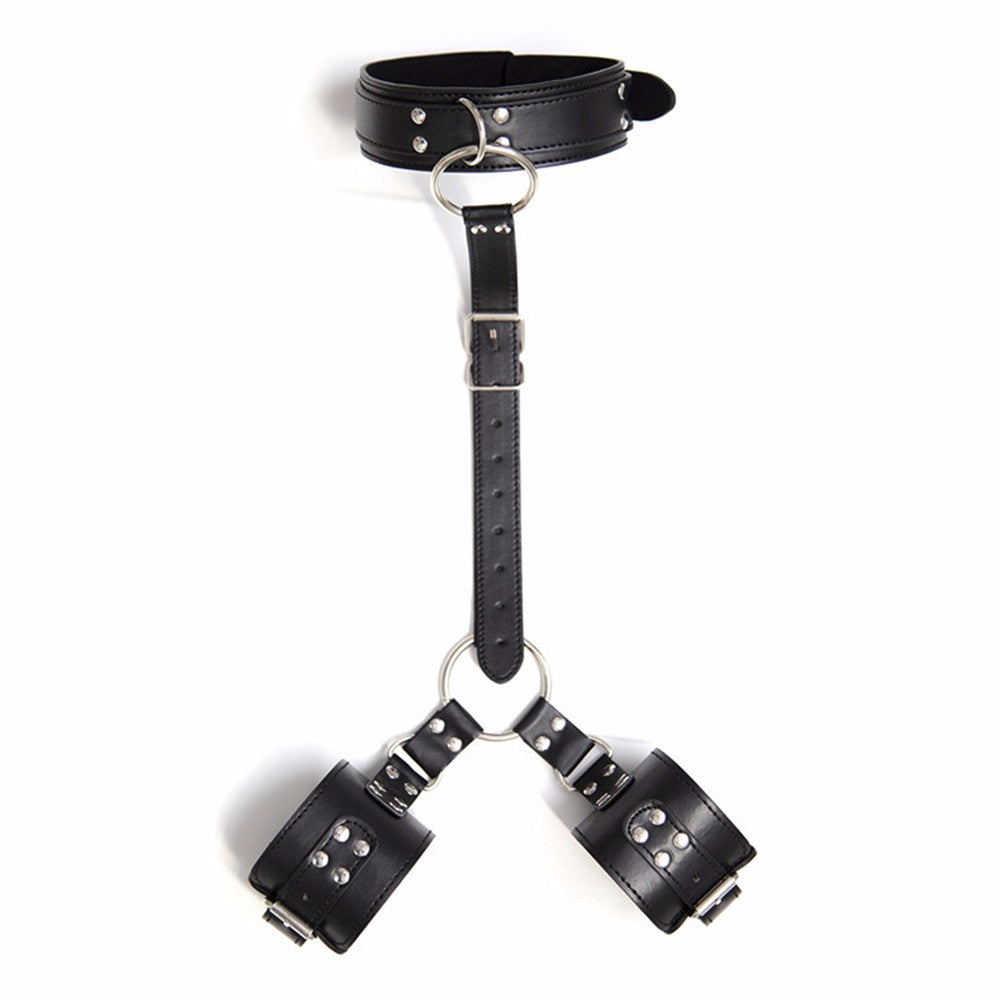Sex Sets Stainless Steel Hoops, Neck Collars, Handcuffs