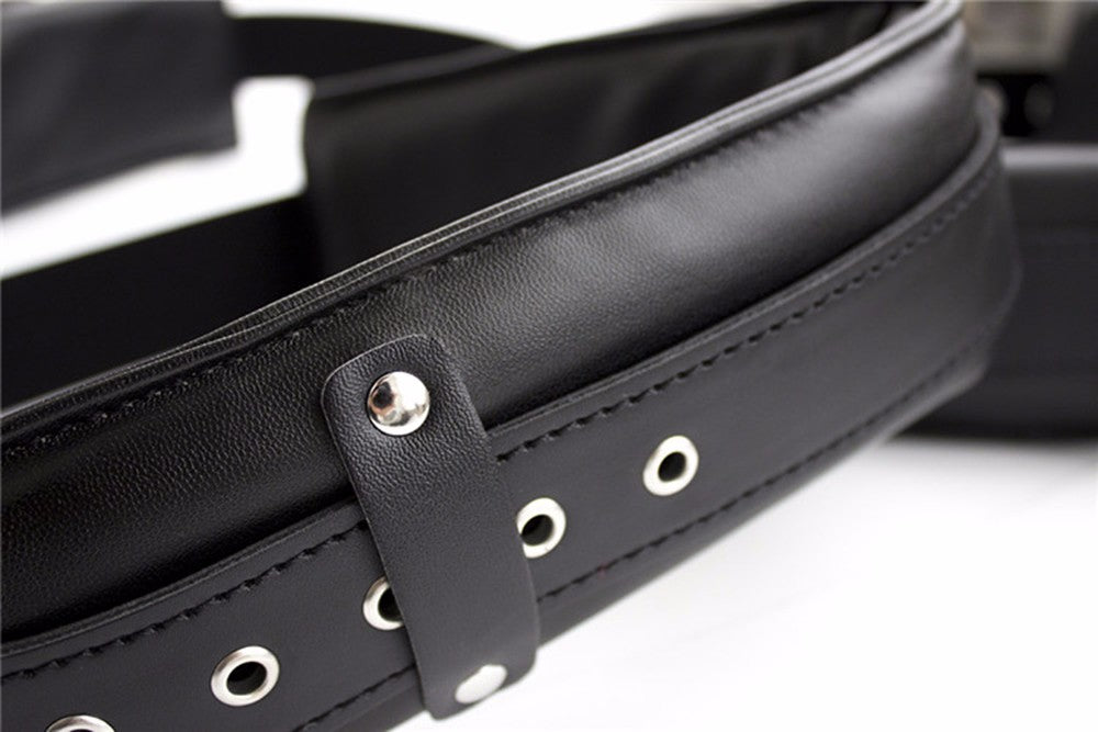 Quality Soft PU Force Separating Legs Bondage
