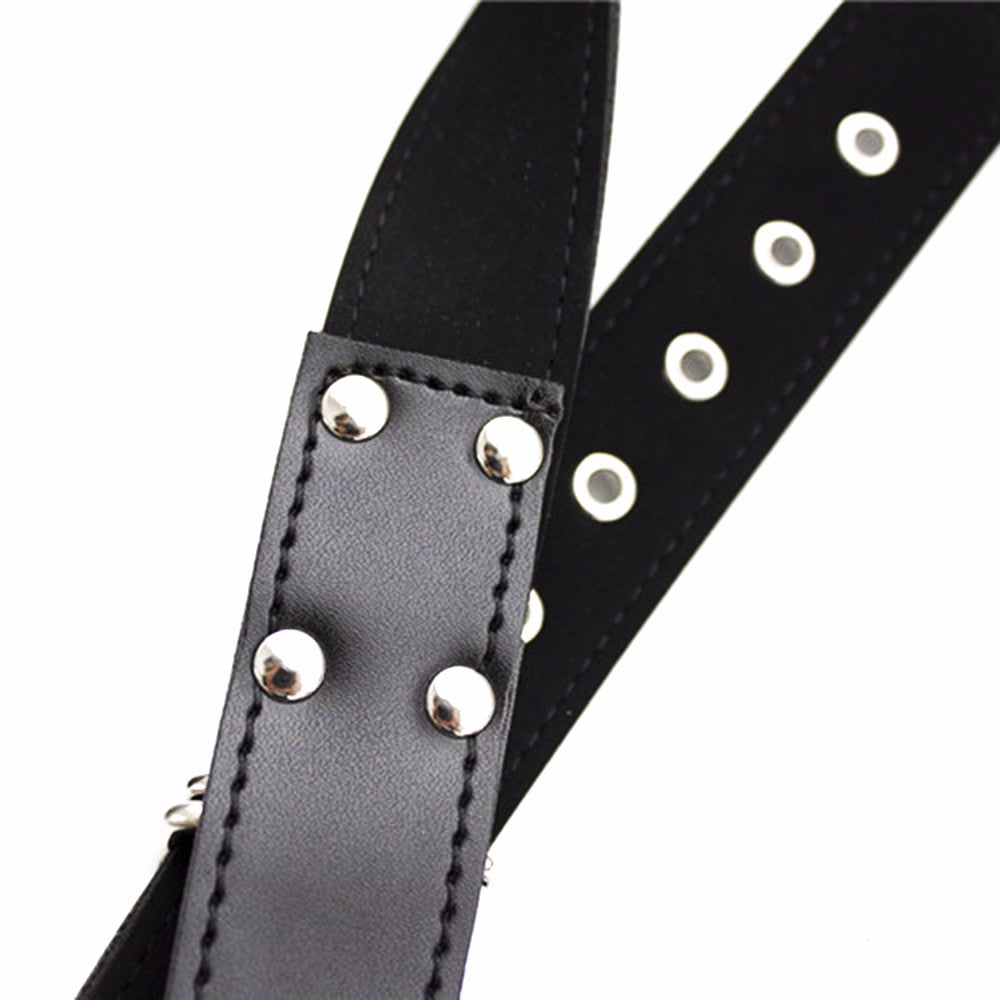 Quality Soft PU Force Separating Legs Bondage