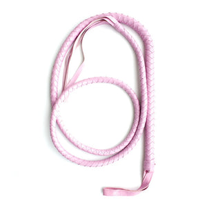 2.1m Long Soft Leather Whip