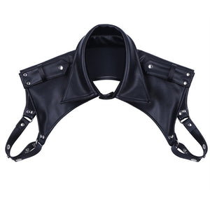 Men  Faux Leather Adjustable Body Chest Harness