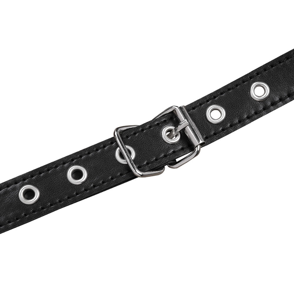 Black Women PU Leather