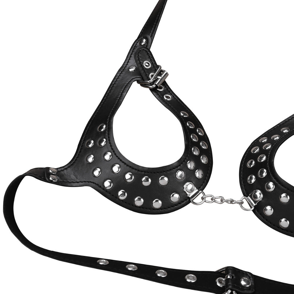 Black Women PU Leather