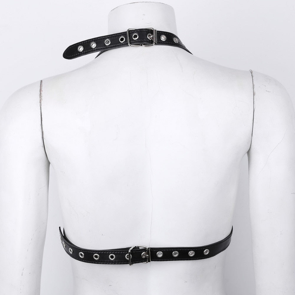 Black Women PU Leather