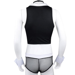 5pcs Mens Sexy Maid Role Play Costume