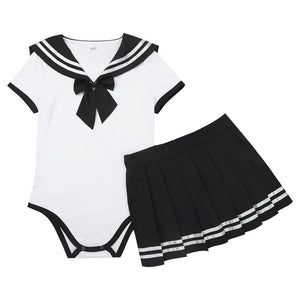 2Pcs Sweet Women Girls Costume