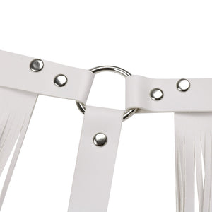 Women PU Leather Adjustable Body Chest Harness Costume