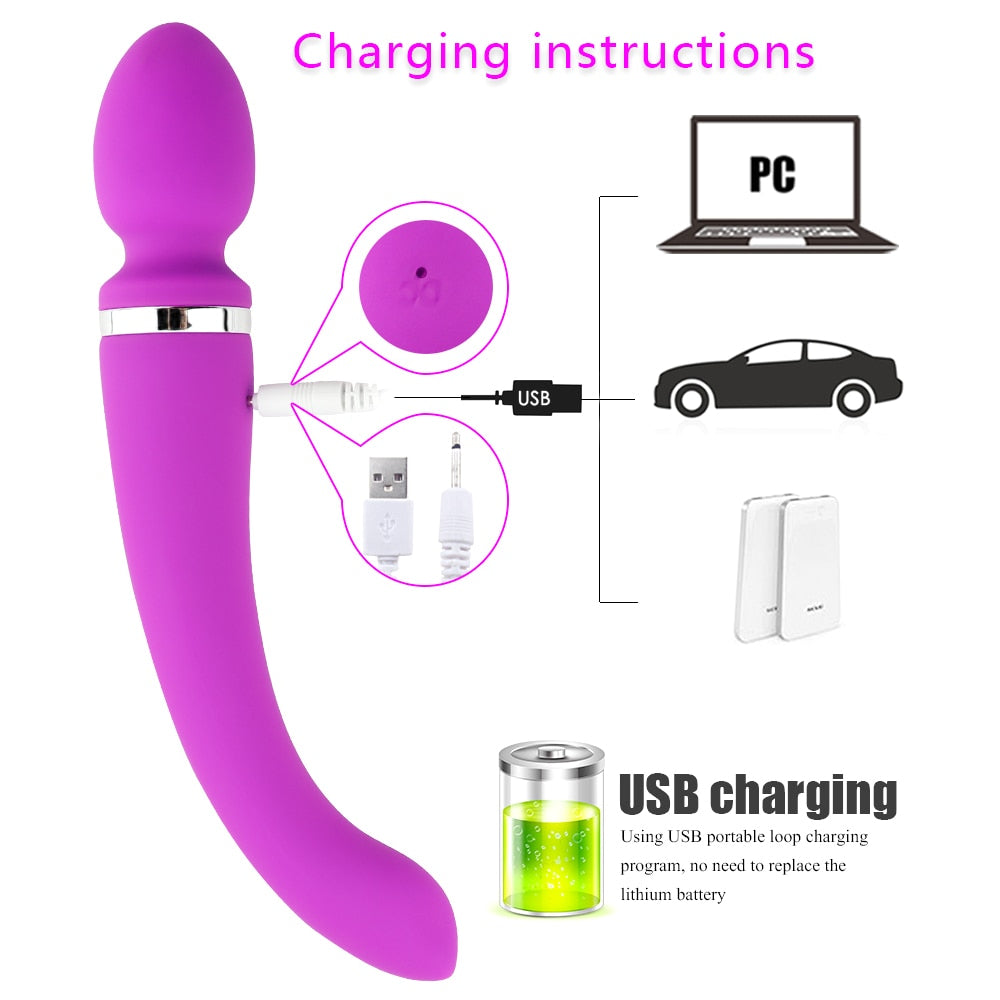 Dual Head Vibrator
