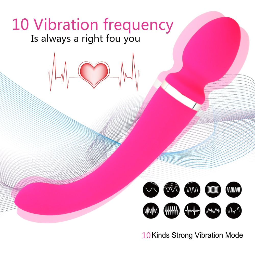 Dual Head Vibrator