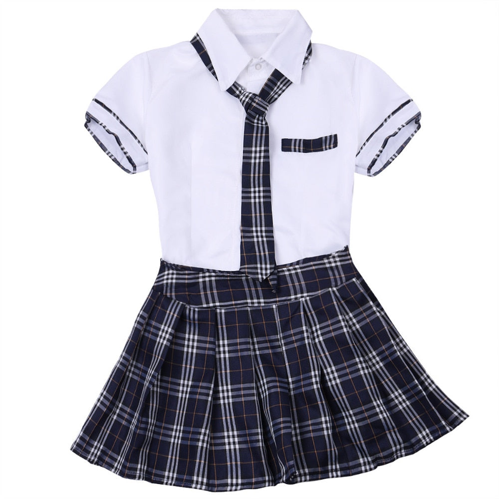 3PcsSexy Costumes School Girls