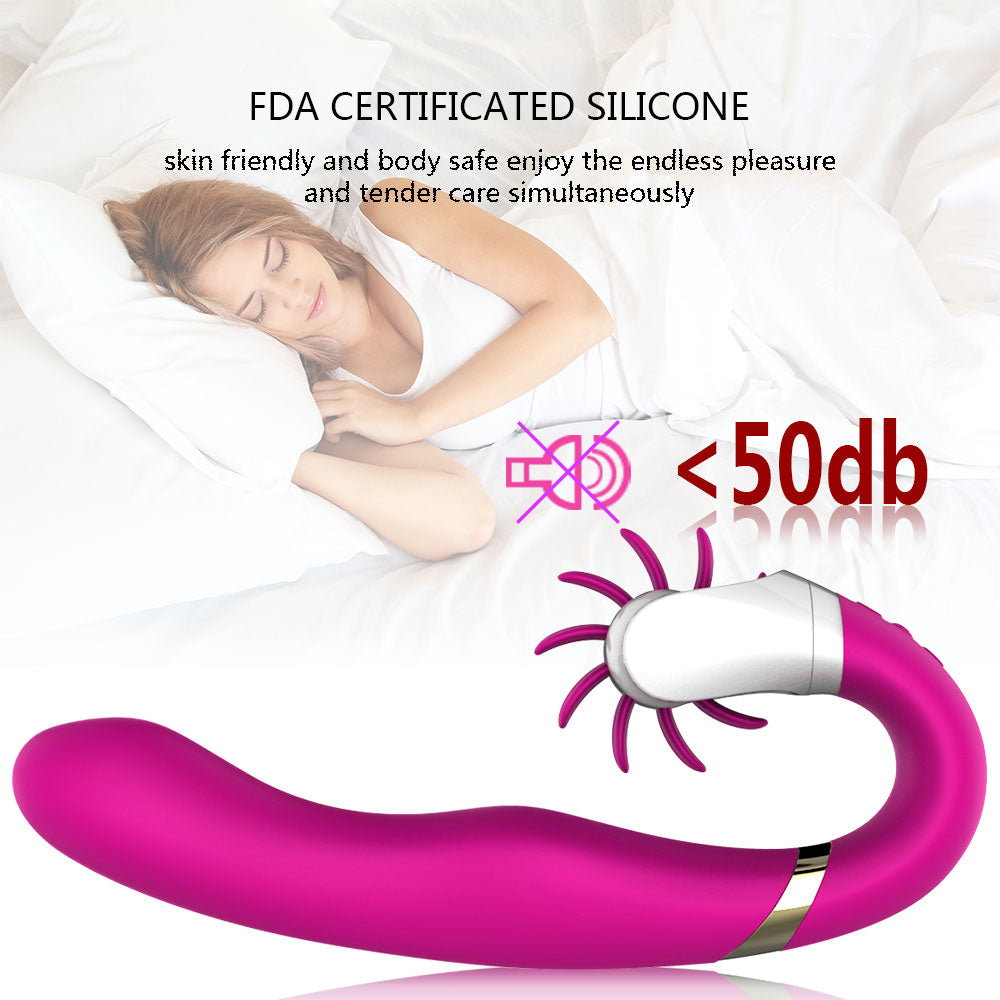 12 Speed Rotation Oral Sex Tongue Licking Toy