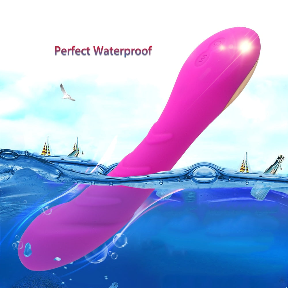 USB Rechargeable 12 Modes Dildo