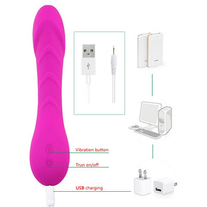 USB Rechargeable 12 Modes Dildo