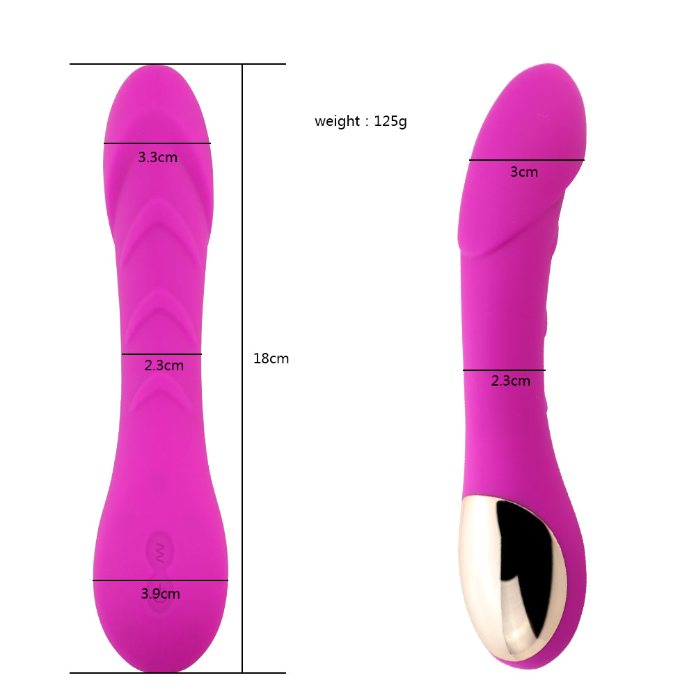 USB Rechargeable 12 Modes Dildo