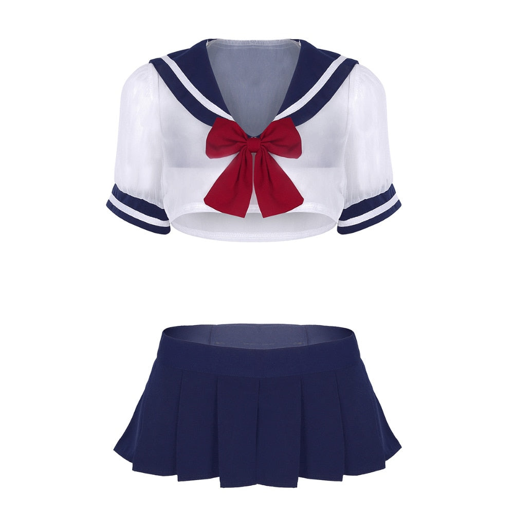 Japanese School Uniform Sexy Cosplay Costume