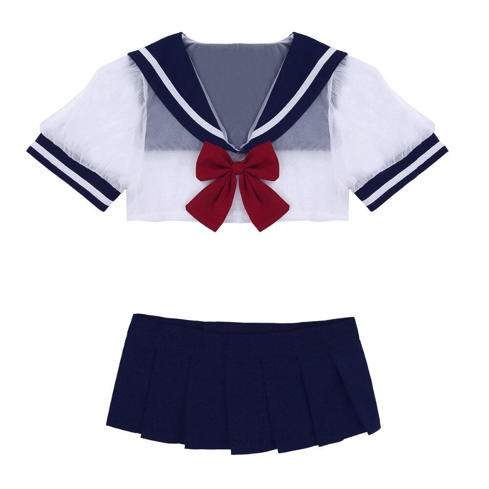Japanese School Uniform Sexy Cosplay Costume