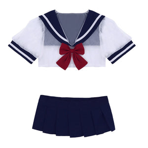 Japanese School Uniform Sexy Cosplay Costume