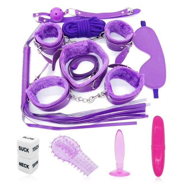 12pcs/Set Women Fetish Bondage Set