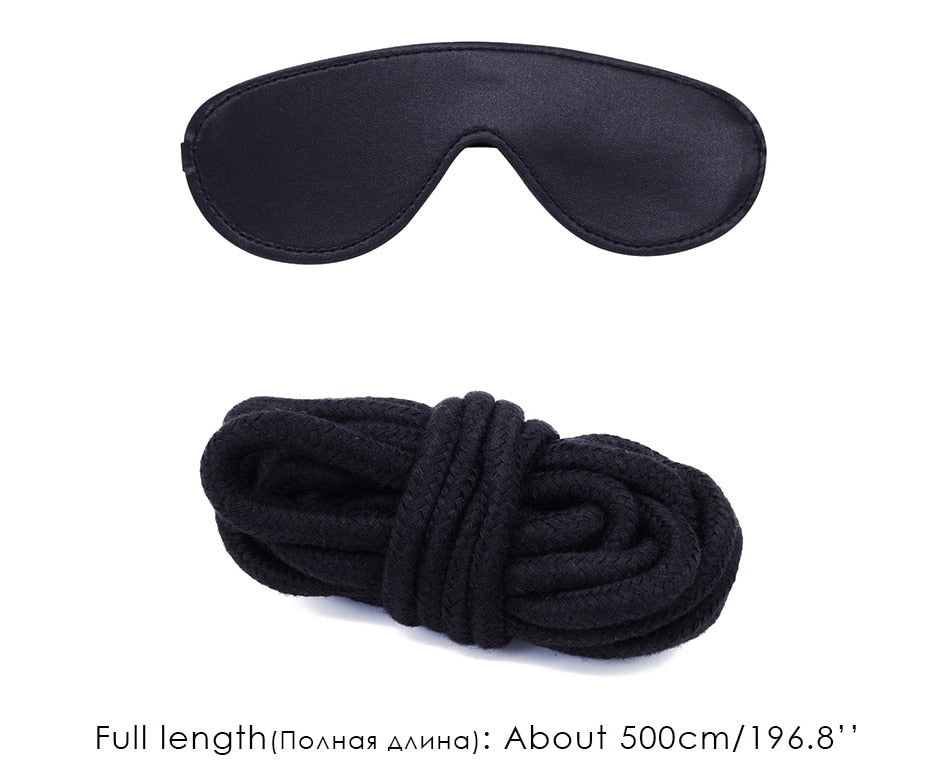 12pcs/Set Women Fetish Bondage Set