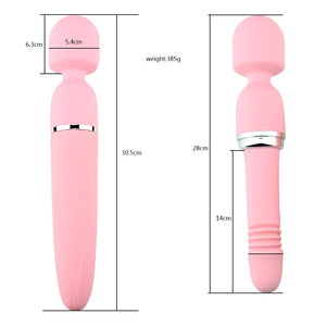 Surper Power Super Big Waterproof Double Head Vibrator