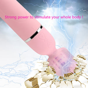 Surper Power Super Big Waterproof Double Head Vibrator