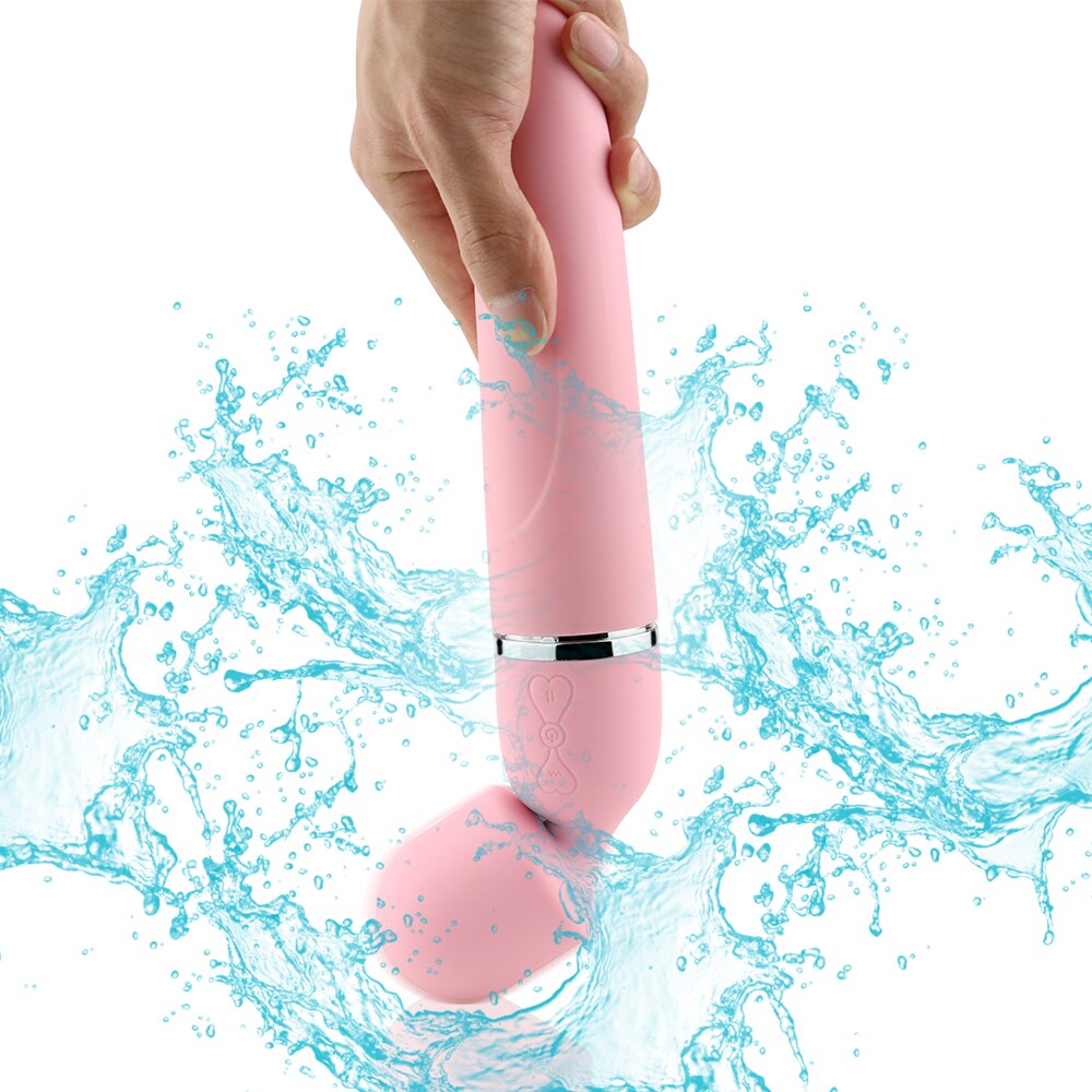 Surper Power Super Big Waterproof Double Head Vibrator