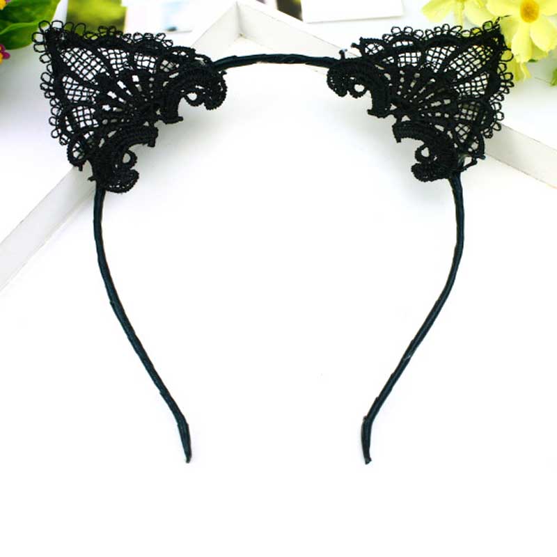 New Fashion Lace Cat Ears Role-playing
