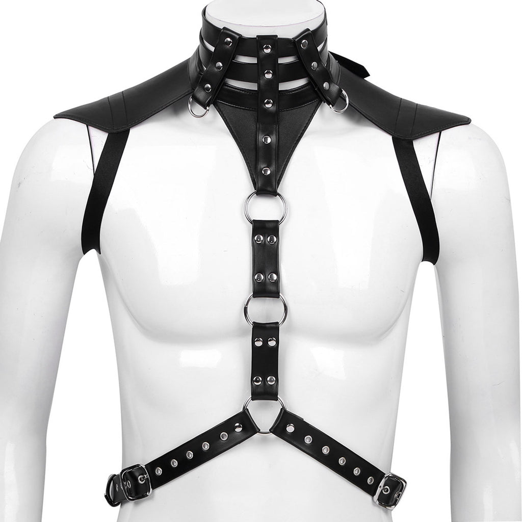 Mens Male Body Chest Harness