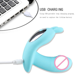 Wearable Butterfly Dildo Vibrator