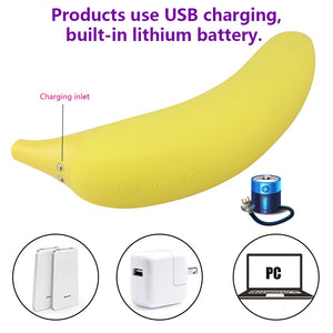 7 Speeds shape of Banana Vibrator