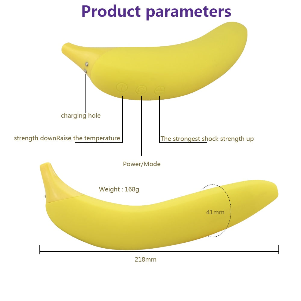 7 Speeds shape of Banana Vibrator