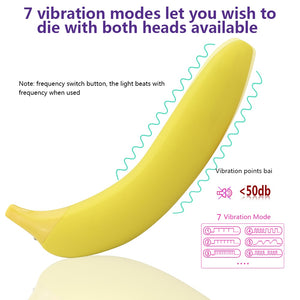 7 Speeds shape of Banana Vibrator