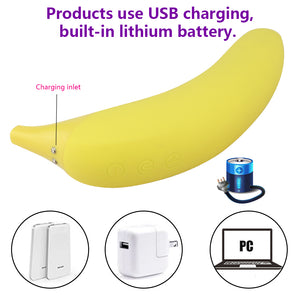 7 Speeds shape of Banana Vibrator