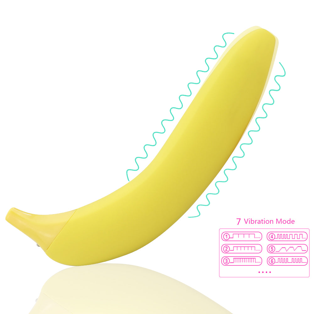 7 Speeds shape of Banana Vibrator