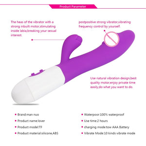 Silicone G Spot Dildo Rabbit Vibrators