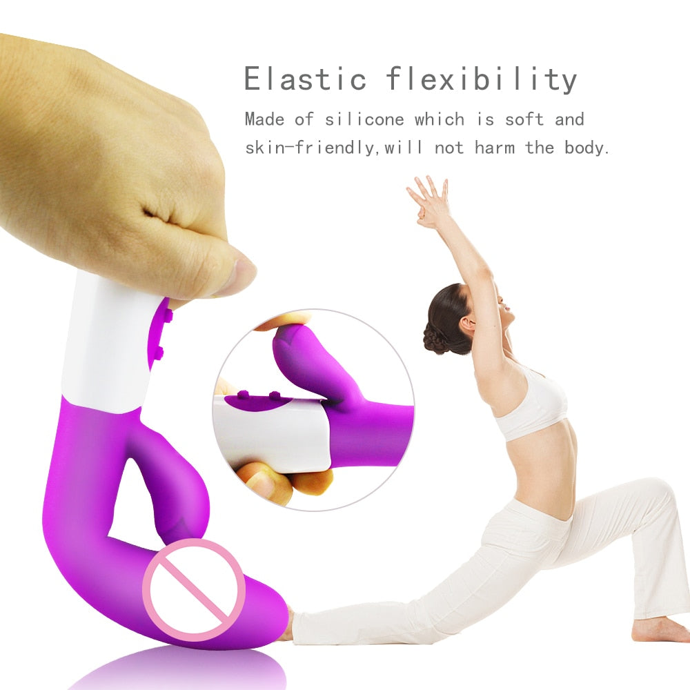 Silicone G Spot Dildo Rabbit Vibrators