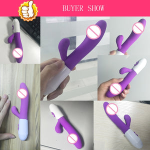 Silicone G Spot Dildo Rabbit Vibrators