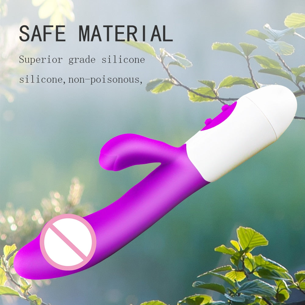Silicone G Spot Dildo Rabbit Vibrators