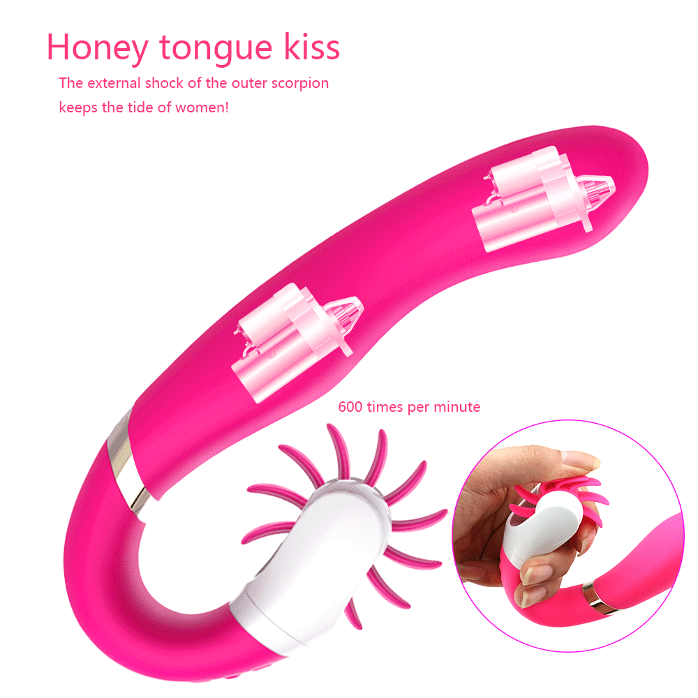 12 Speed Rotation Oral Sex Tongue Licking Toy