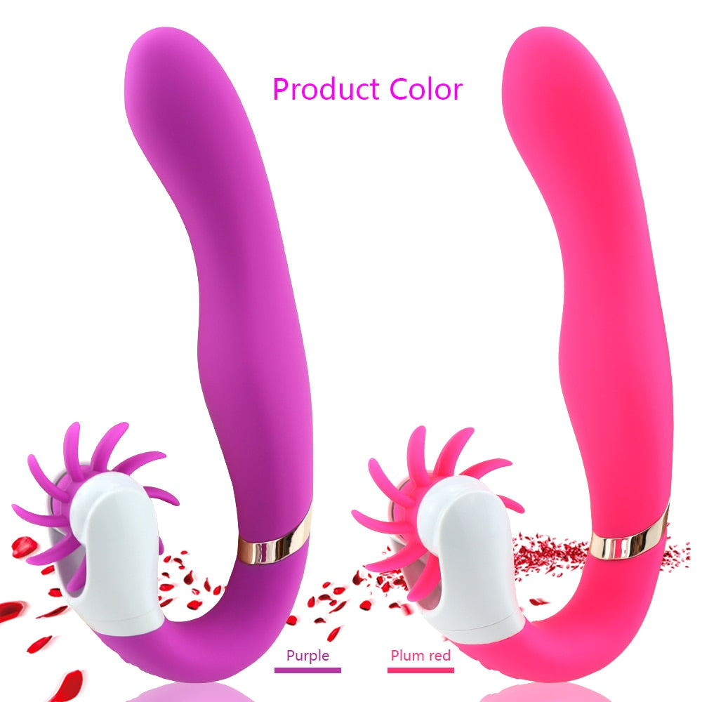 12 Speed Rotation Oral Sex Tongue Licking Toy