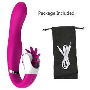 12 Speed Rotation Oral Sex Tongue Licking Toy