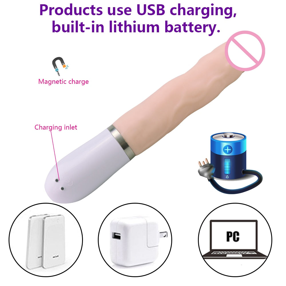 Big Powerful Thrusting Vibrator