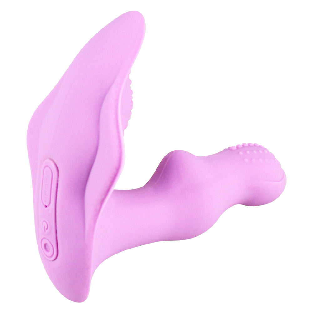 Soft Silicone Wearable Butterfly Dildo Vibrator