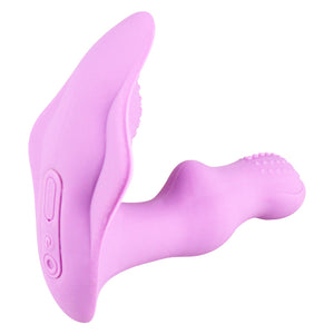 Soft Silicone Wearable Butterfly Dildo Vibrator