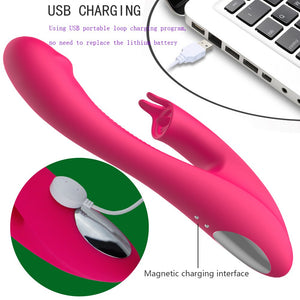 Heating Dildo Rabbit Vibrator