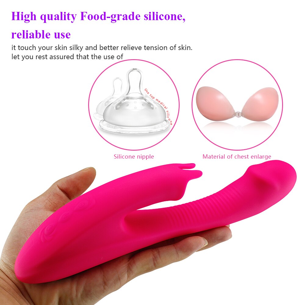 Heating Dildo Rabbit Vibrator