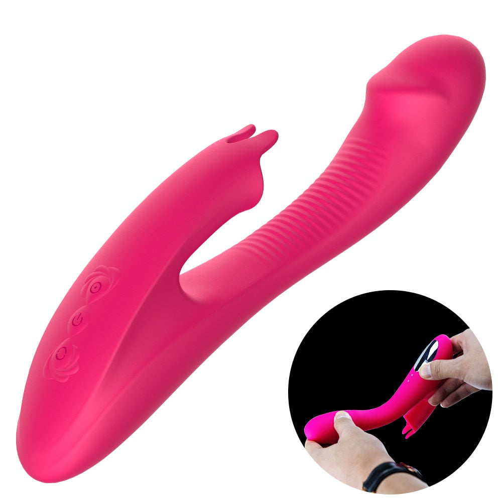 Heating Dildo Rabbit Vibrator