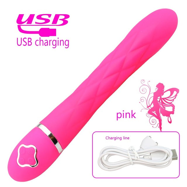 Screw Thread Silicone Vibrator