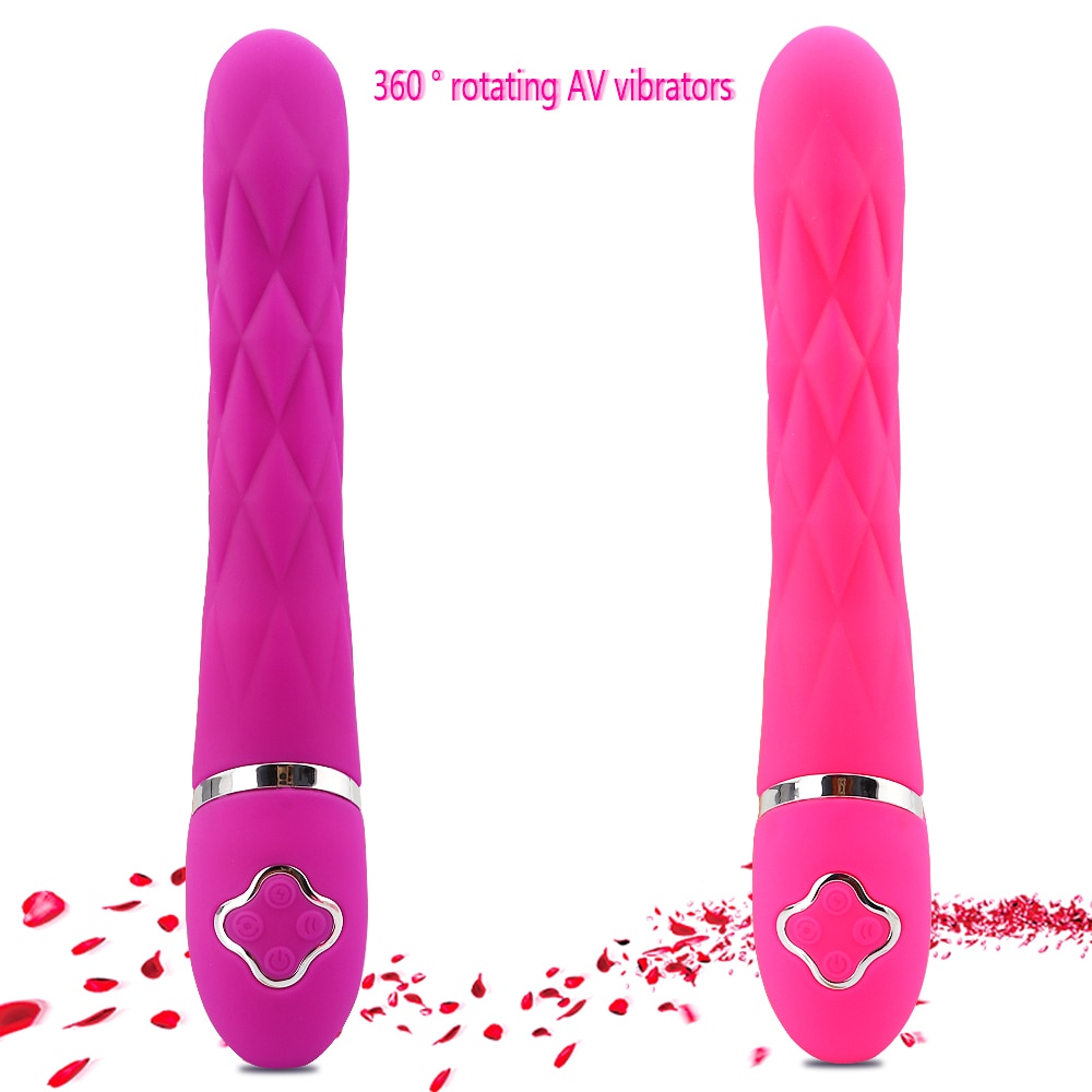 Screw Thread Silicone Vibrator